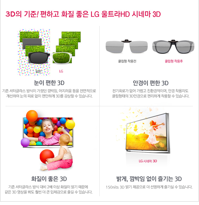 3D ! ϰ ȭ  LG ó׸ 3D